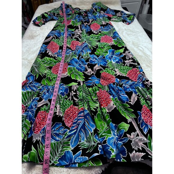 Hilo Hattie original Hawaiian dress made in Hawaii women size medium - Picture 6 of 6